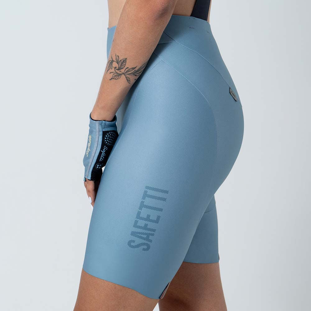 GIRONA COLORS BIB SHORTS POWDER BLUE FOR WOMEN NEW