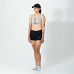 WOMEN'S SOLID COLOR MEZZANOTTE RUNNING SHORTS