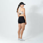 WOMEN'S SOLID COLOR MEZZANOTTE RUNNING SHORTS
