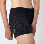 VENTURI LIGHT BLACK RUNNING SHORTS FOR WOMEN