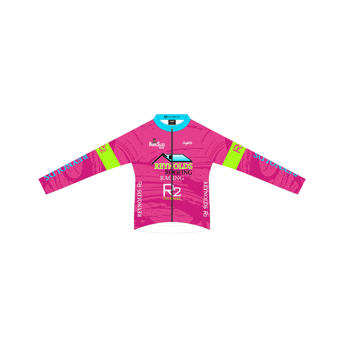 RR'26 - Leggero Long Sleeve Cycling Jersey Pink. Women