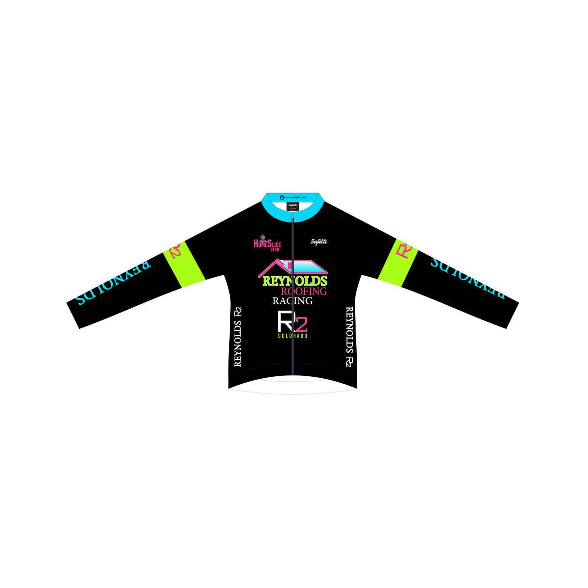 RR'26 - Leggero Long Sleeve Cycling Jersey Black. Women