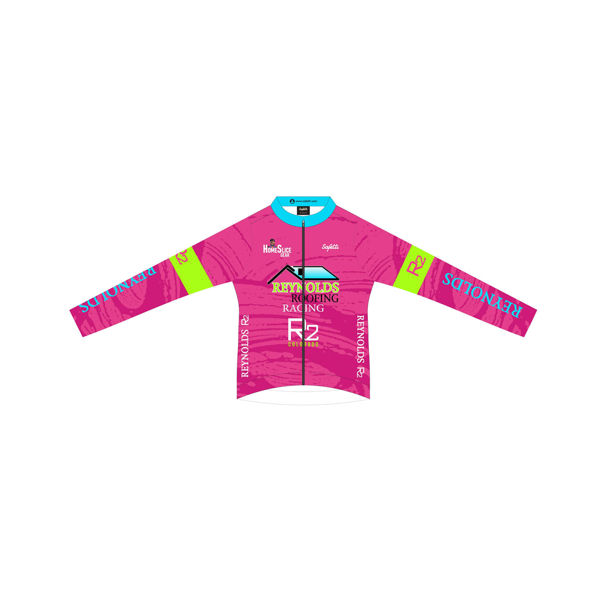 RR'26 - Leggero Long Sleeve Cycling Jersey Pink. Men