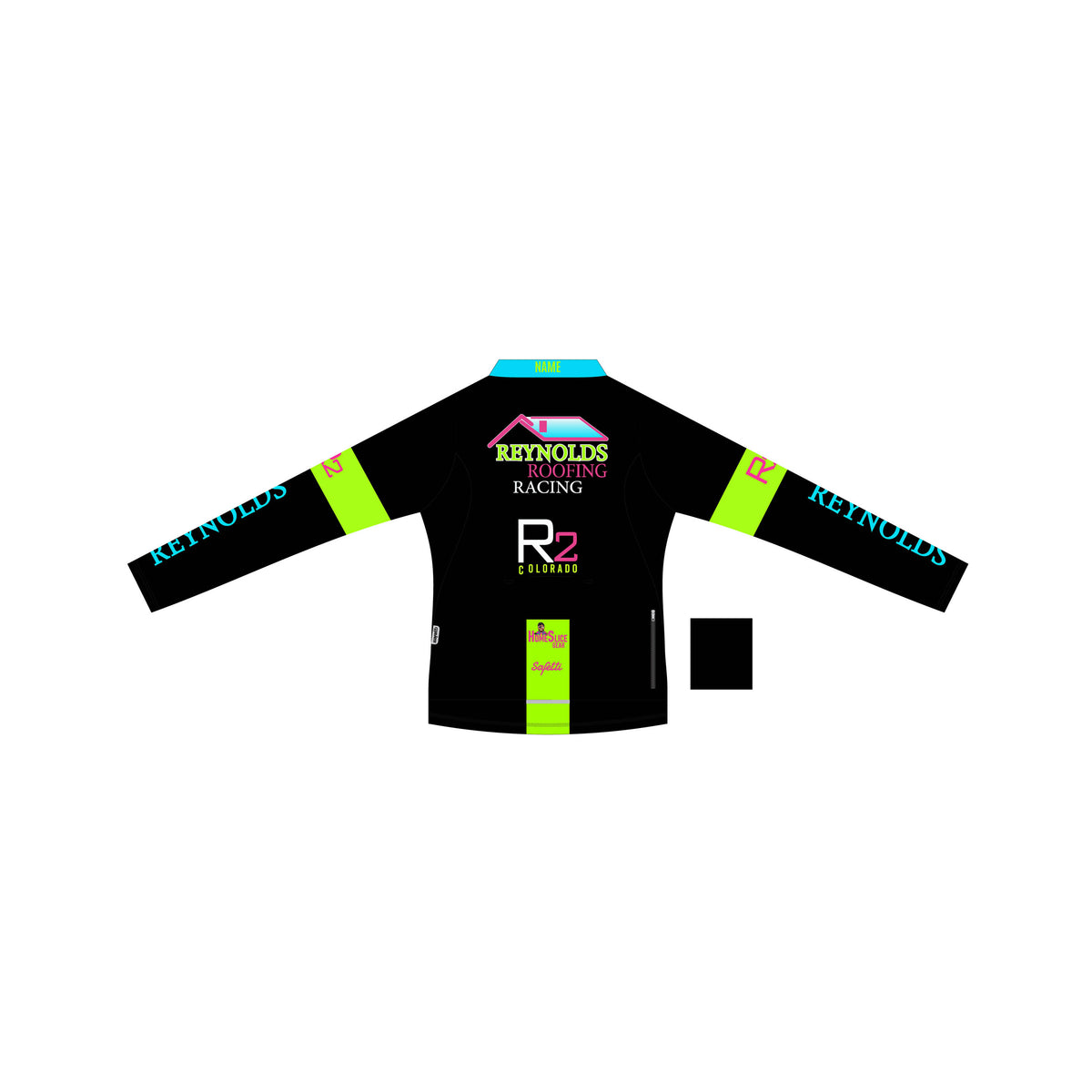 RR'26 - Leggero Long Sleeve Cycling Jersey Black. Men