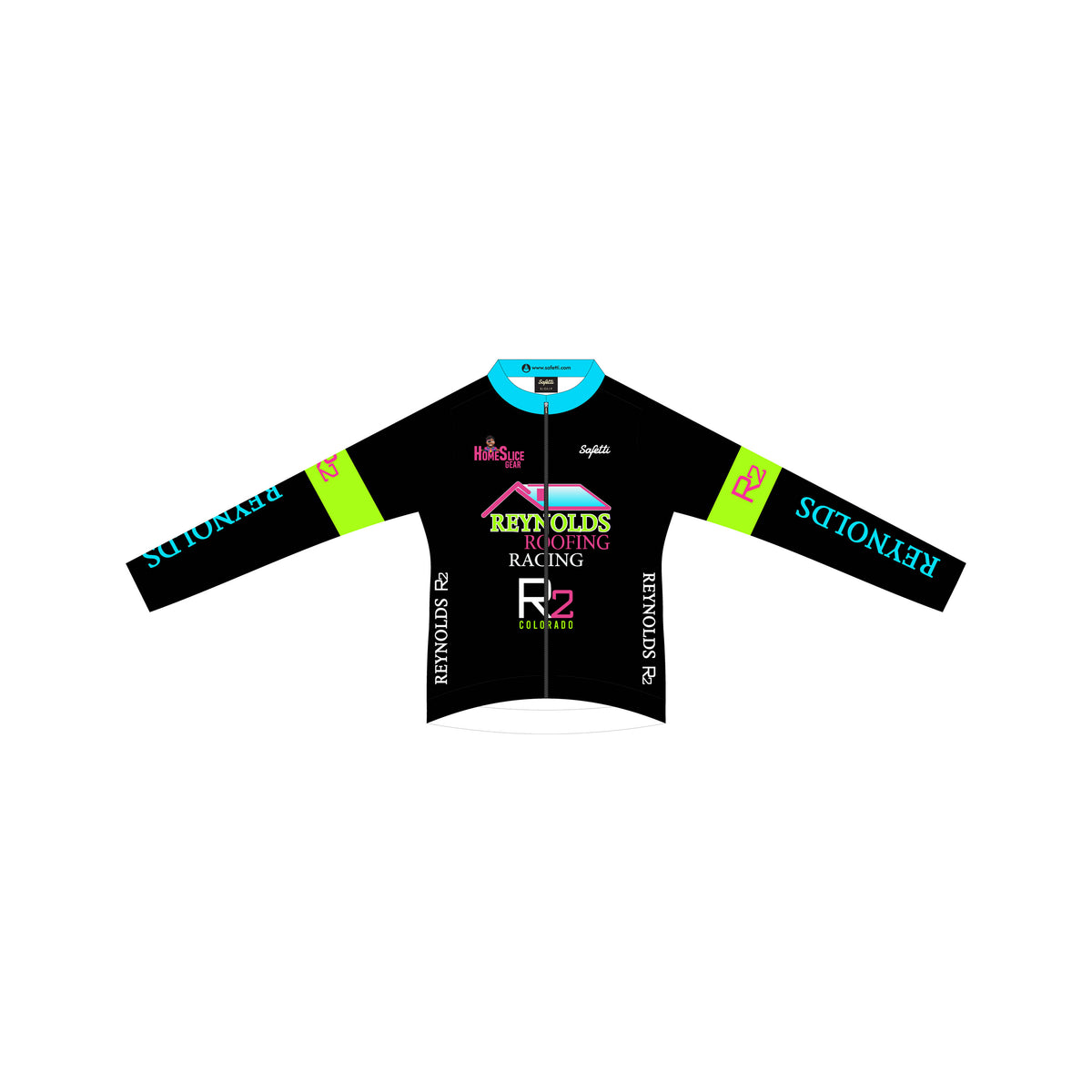 RR'26 - Leggero Long Sleeve Cycling Jersey Black. Men