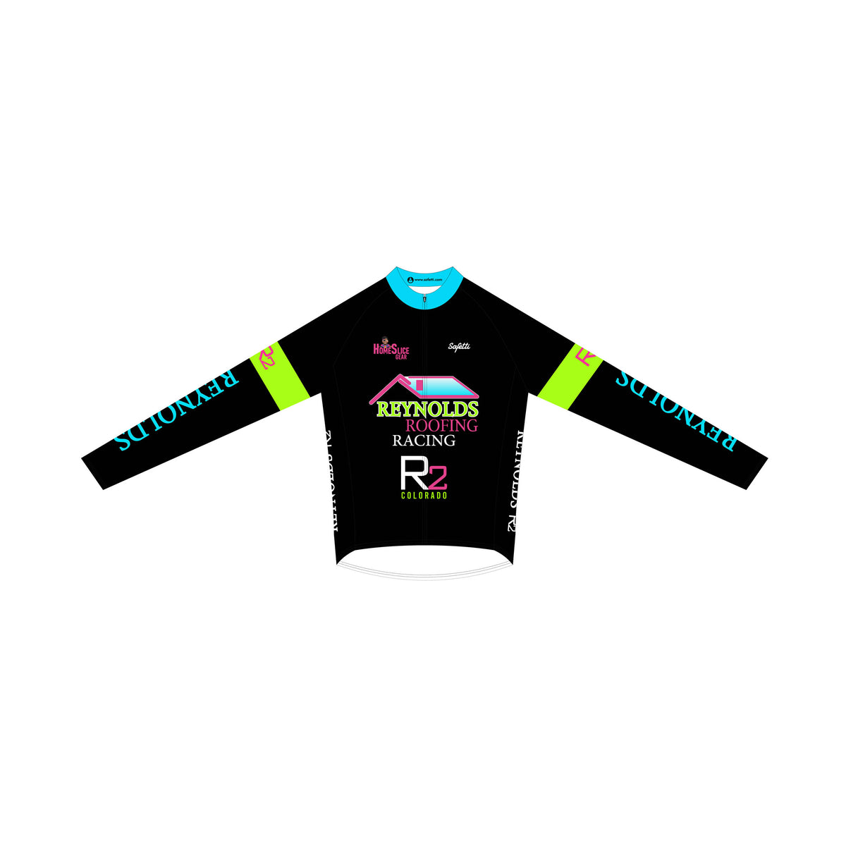 RR'26 - Thermal Cycling Long Sleeve Jersey Black. Men
