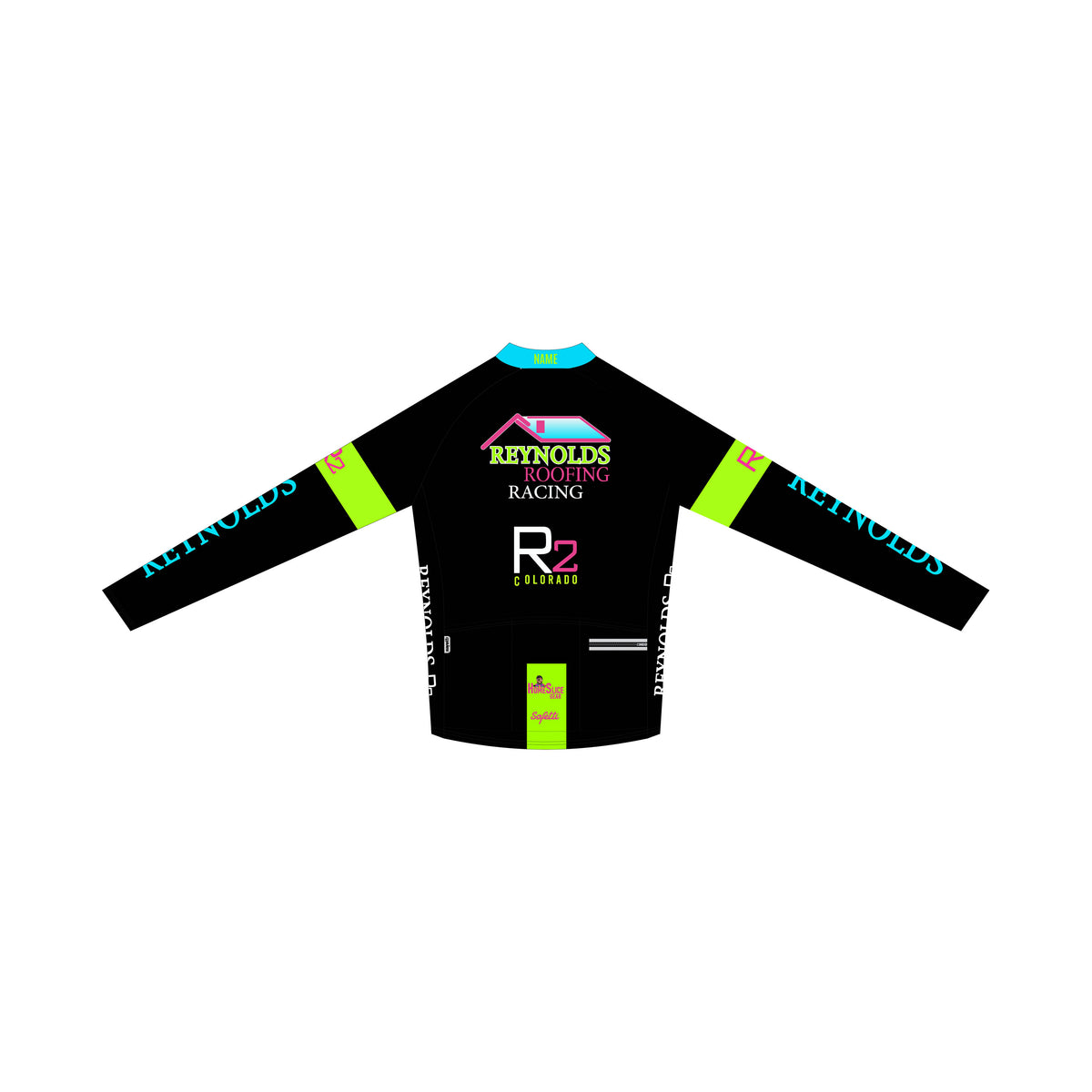 RR'26 - Thermal Cycling Long Sleeve Jersey Black. Men