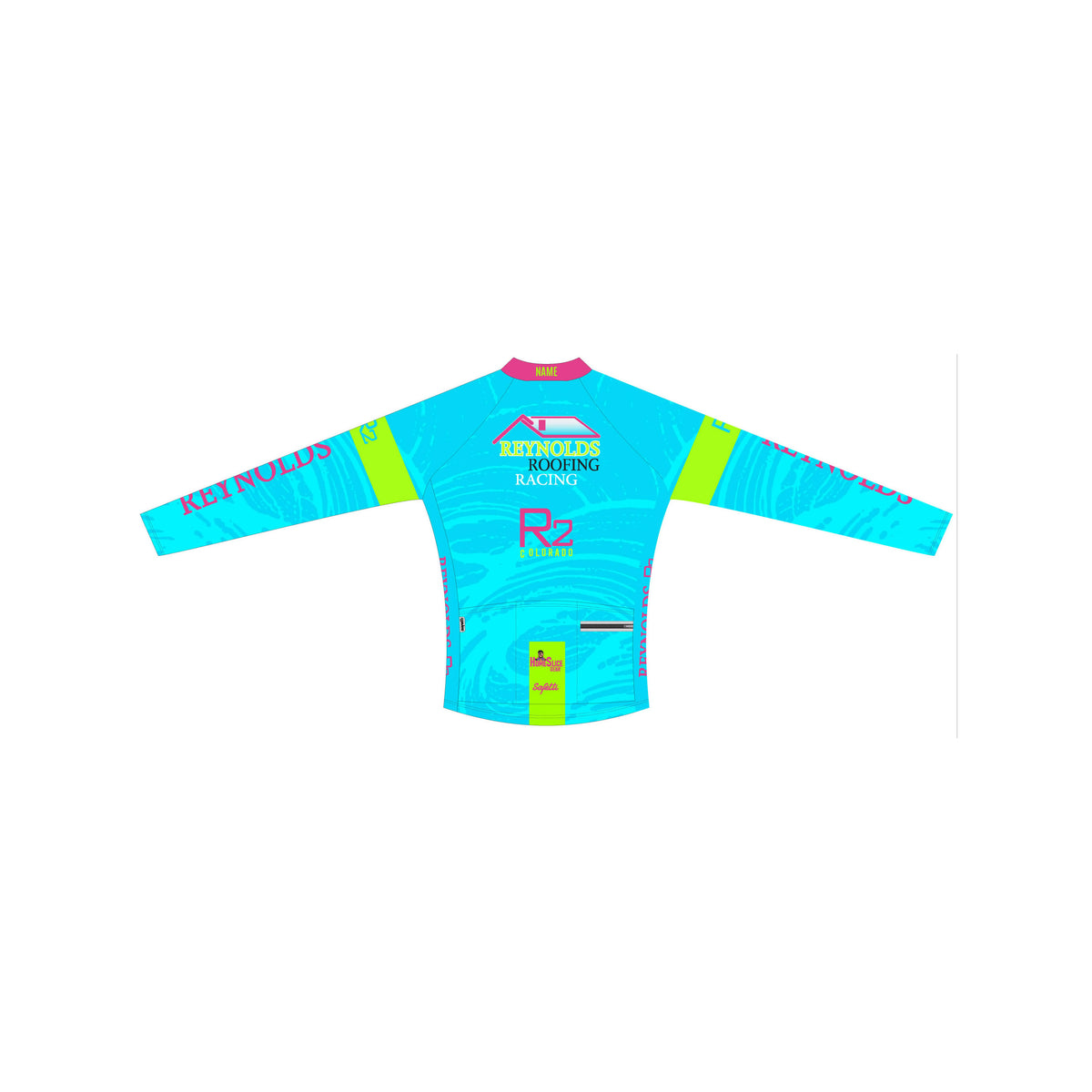 RR'26 - Thermal Cycling Long Sleeve Jersey Blue. Women