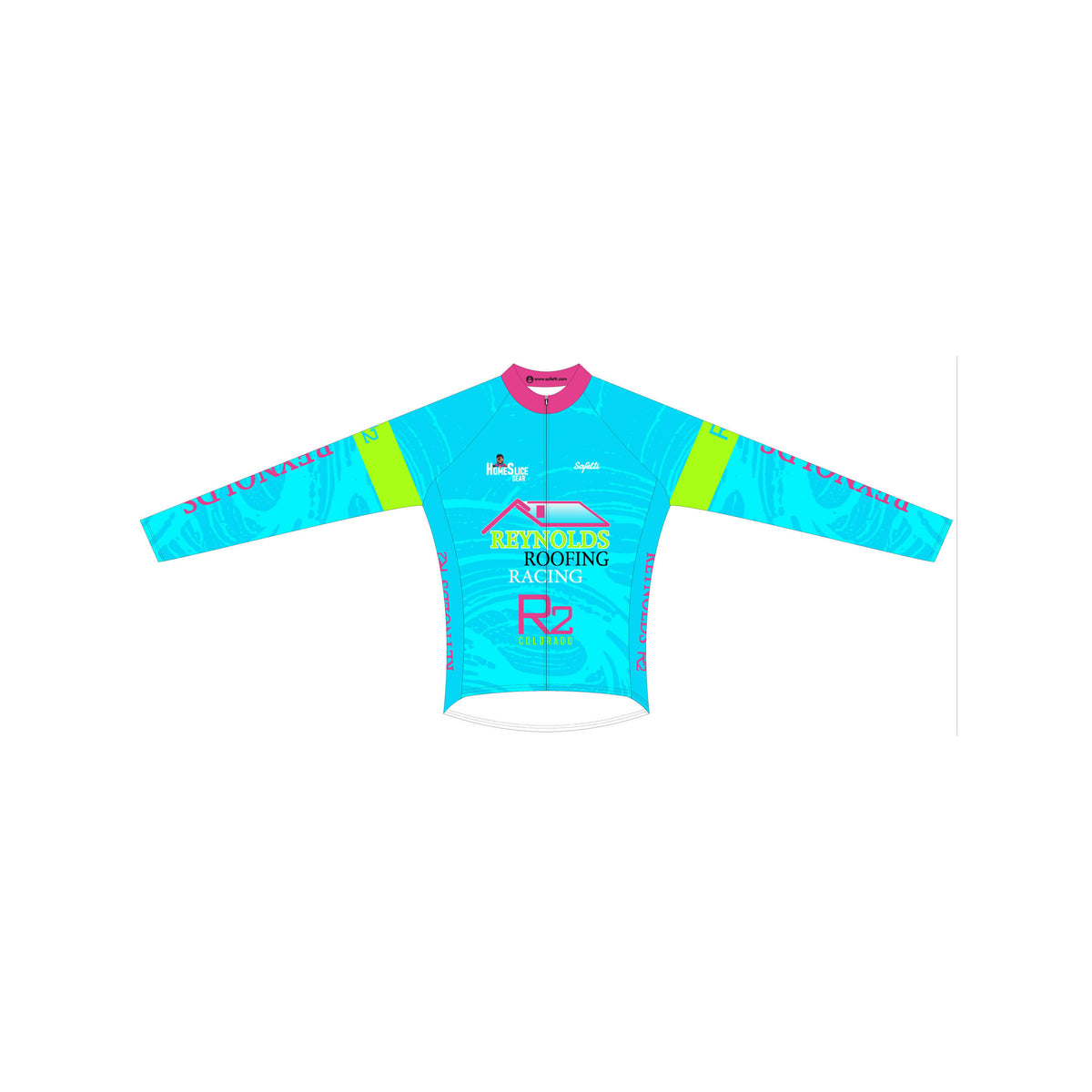 RR'26 - Thermal Cycling Long Sleeve Jersey Blue. Women