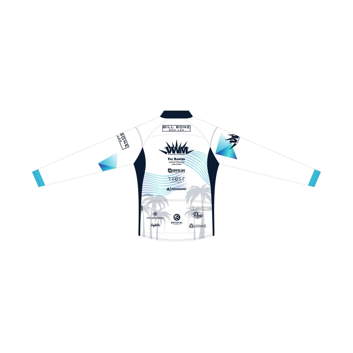 RJ'25 - Skin Light Long Sleeve Cycling Jersey. Women