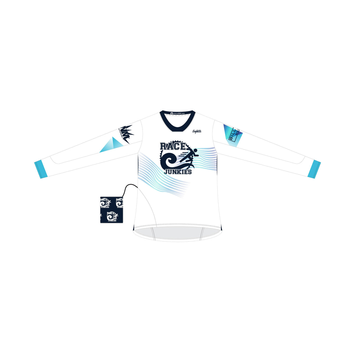 RJ'25 - Terrain MTB Long Sleeve Jersey. Women