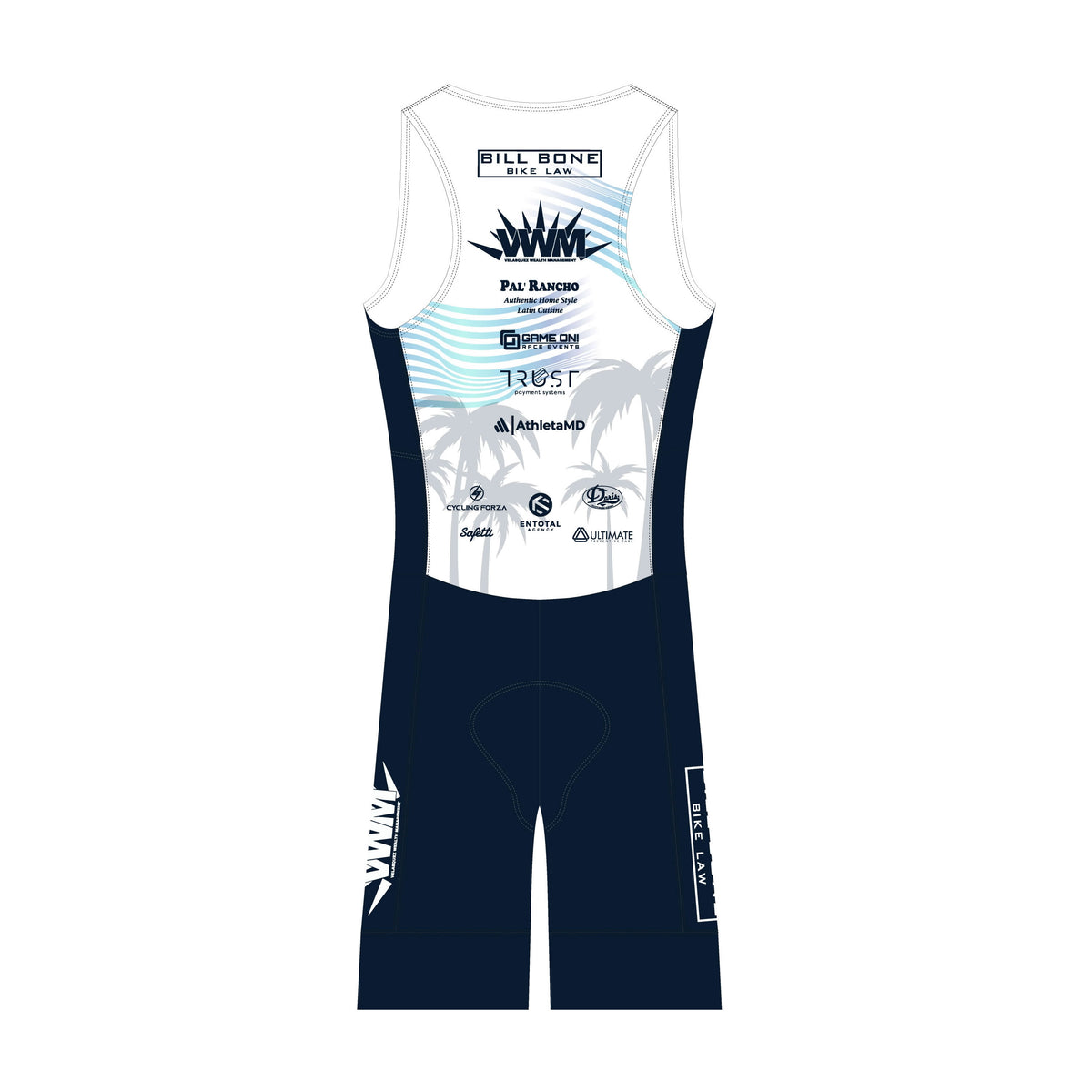 RJ'25 - AquaZero™ Sleeveless Triathlon Skinsuit. Women