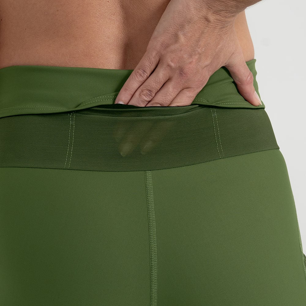TITAN 2.0 OLIVE RUNNING SHORTS FOR WOMEN