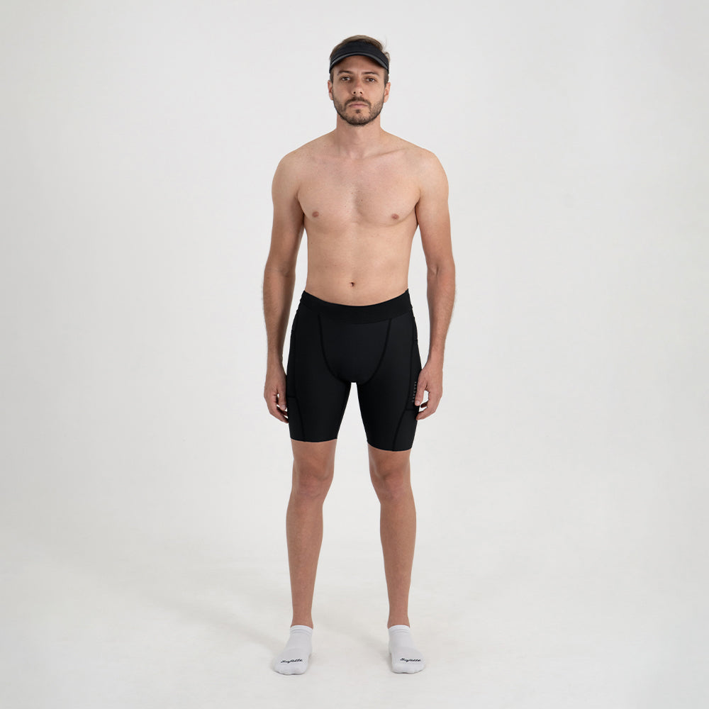 TITAN 2.0 BLACK RUNNING SHORTS FOR MEN