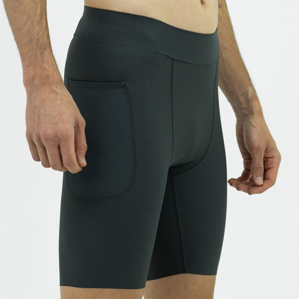 TITAN GRIGIO RUNNING SHORTS FOR MEN