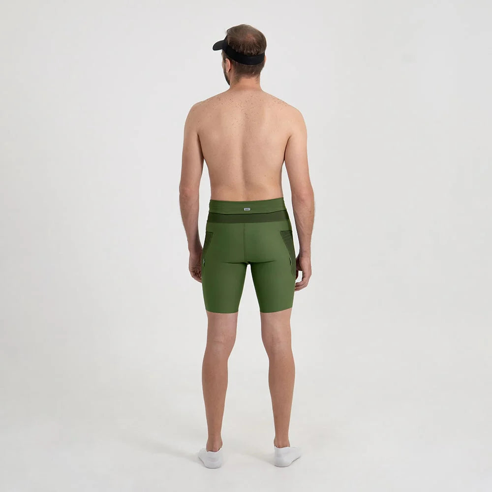 29669F Titan 2.0 Running Shorts OLIVE GREEN