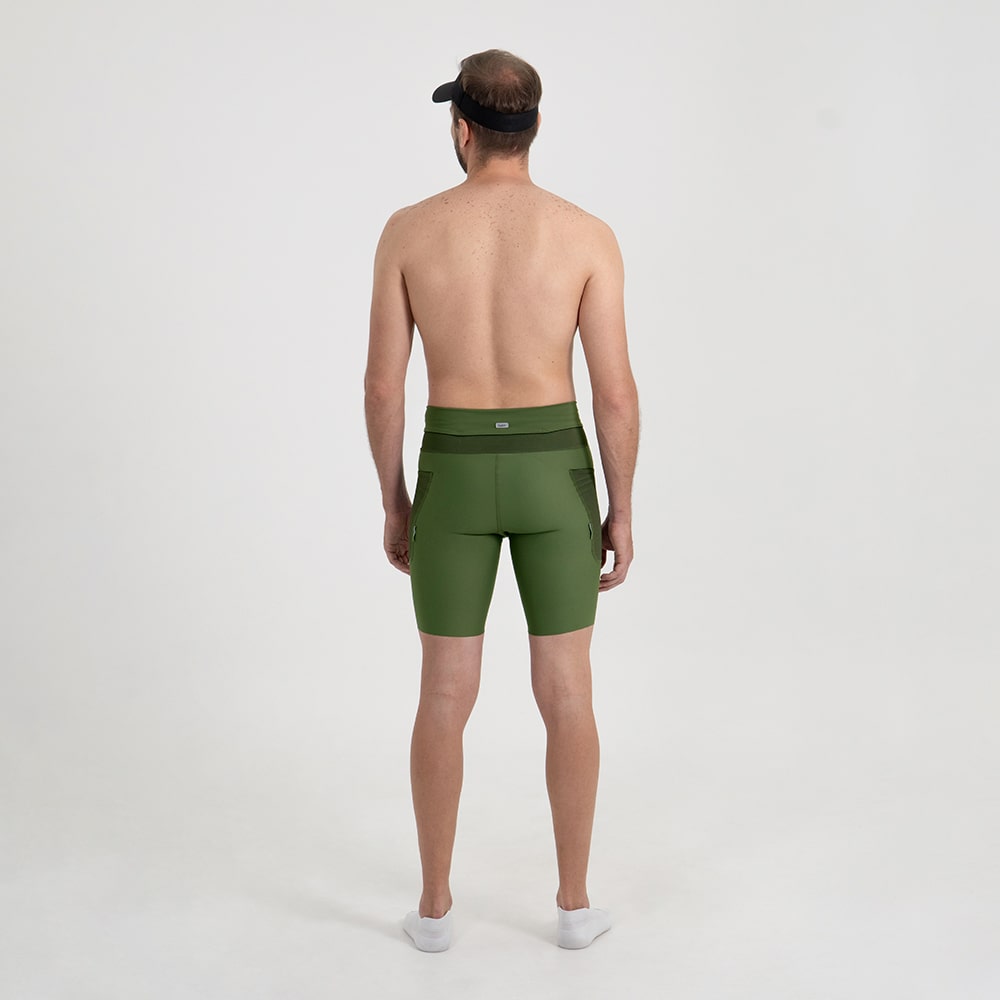 TITAN OLIVE 2.0 RUNNING SHORTS FOR MEN