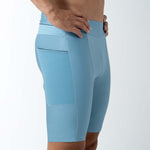TITAN 2.0 POWDER BLUE RUNNING SHORTS FOR MEN