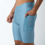 TITAN 2.0 POWDER BLUE RUNNING SHORTS FOR MEN