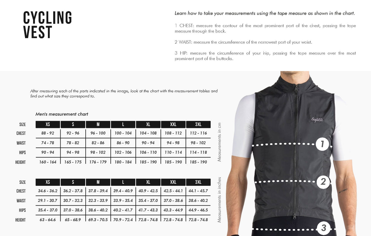 OP'25 - Napoli Cycling Vest. Men