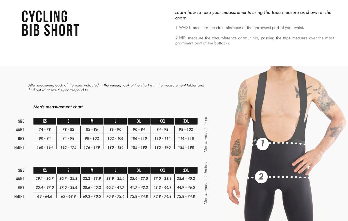 OP'25 - Bartalli Cycling Bib Short. Men