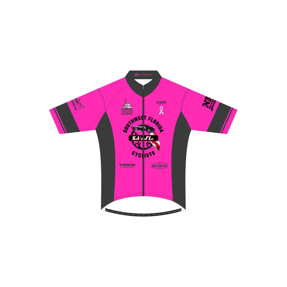 Soweflo'26 - Skin Light Short Sleeve Cycling Jersey D2. Men