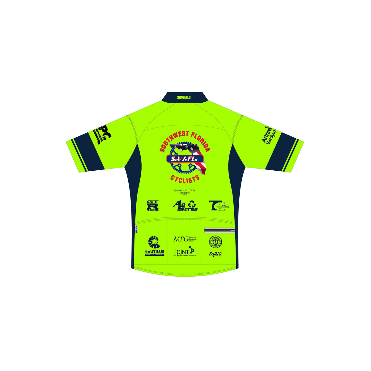 Soweflo'26 - Skin Light Short Sleeve Cycling Jersey D1. Men