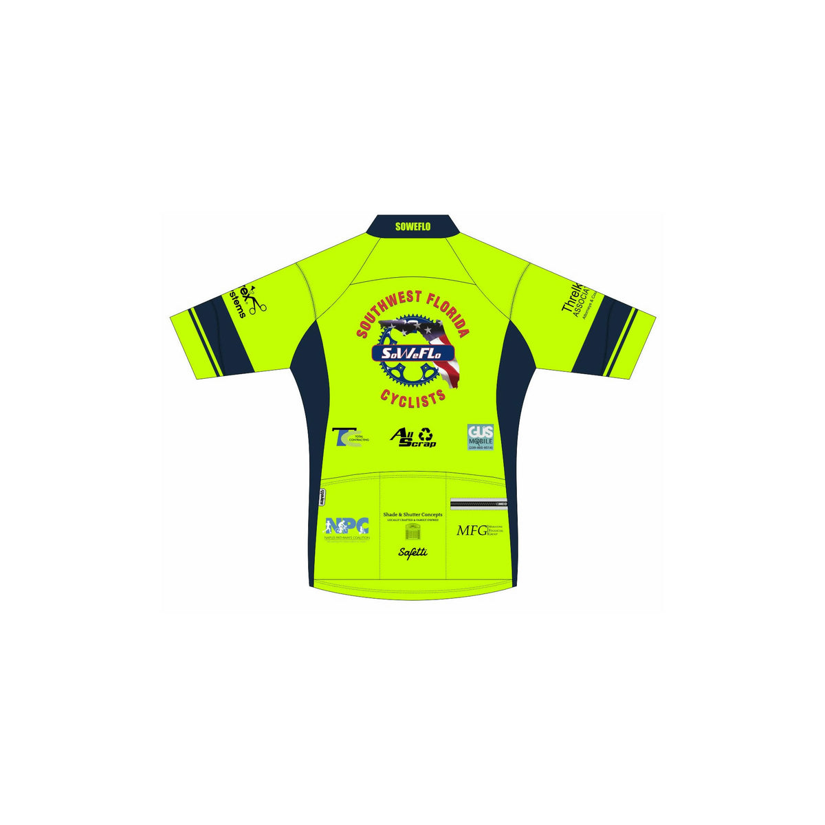 Soweflo'26 - Skin Light Short Sleeve Cycling Jersey D1. Women