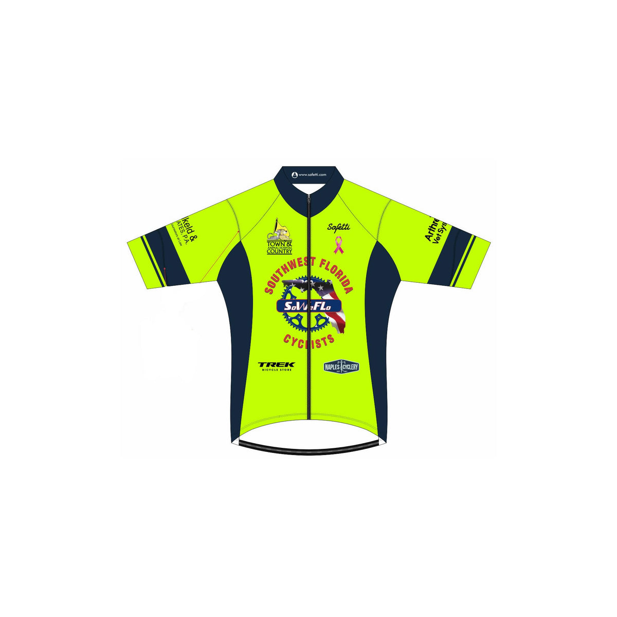Soweflo'26 - Skin Light Short Sleeve Cycling Jersey D1. Women