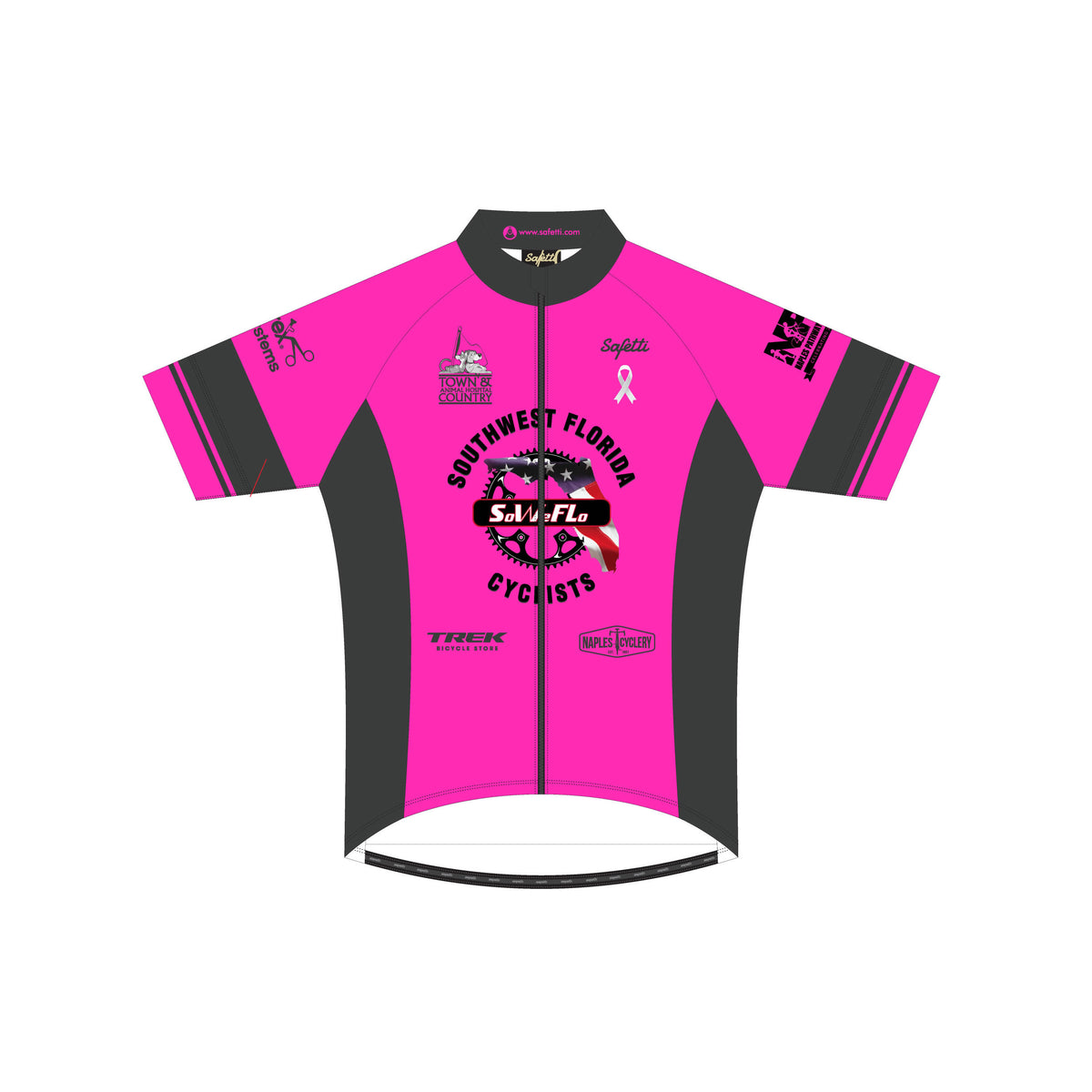 SoWeFlo'26 - Club Fit Short Sleeve Cycling Jersey D2. Women