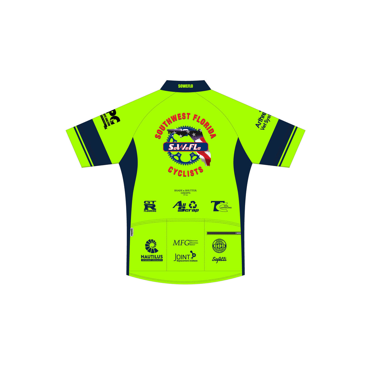 SoWeFlo'26 - Club Fit Short Sleeve Cycling Jersey D1. Women