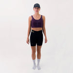SYNK PURPLE WOMEN'S RUNNING SPORTS BRA