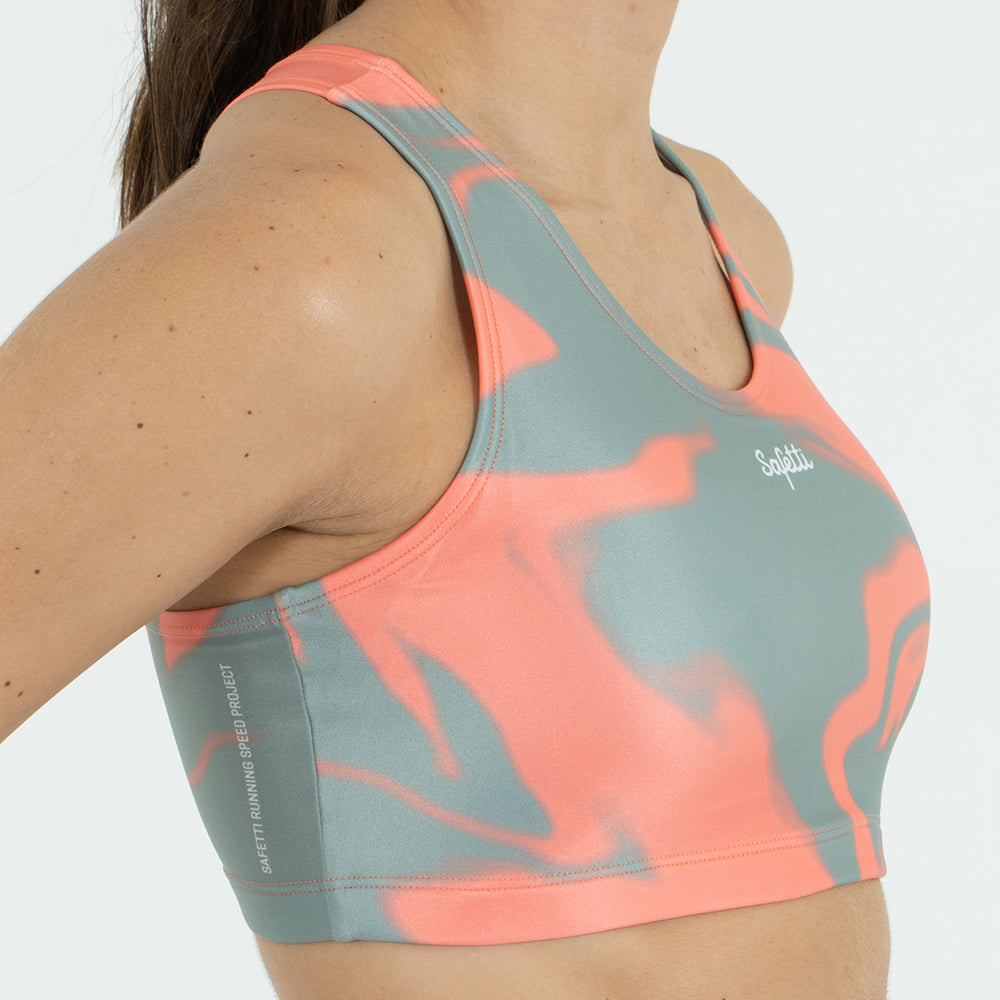 TOP RUNNING DIFFUSE SALMON FOR WOMEN