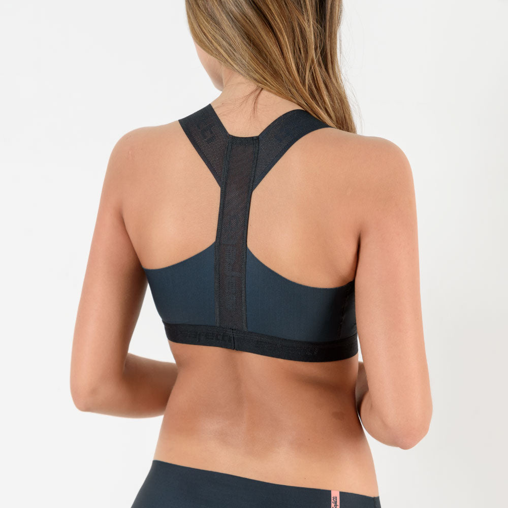 BLACK CYCLING TOP FOR WOMEN