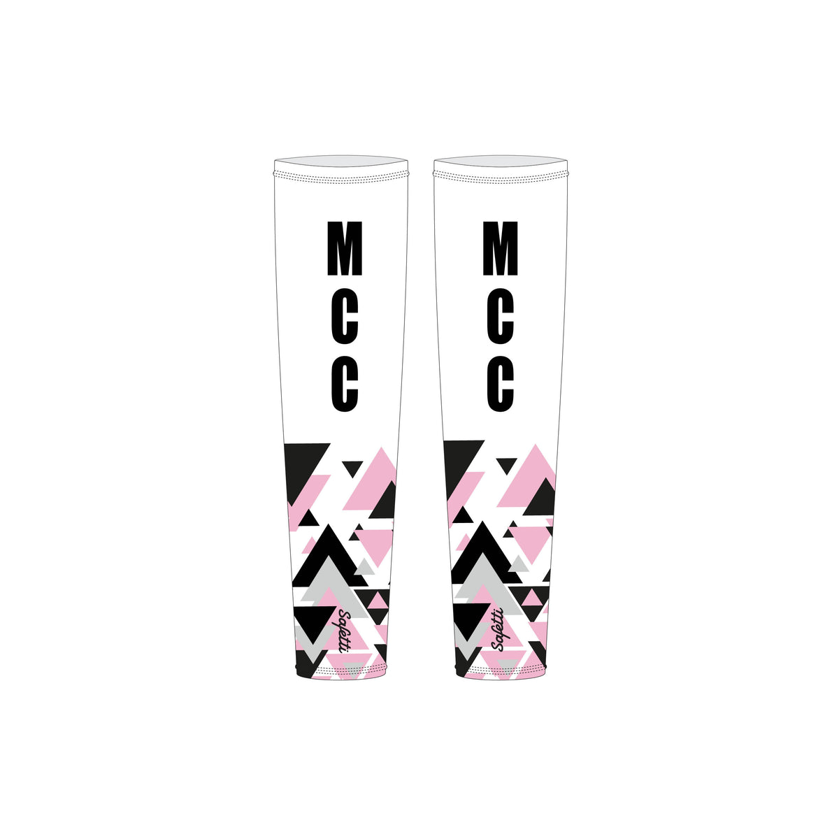 MCC'25-1 - Arm Warmers White. Unisex