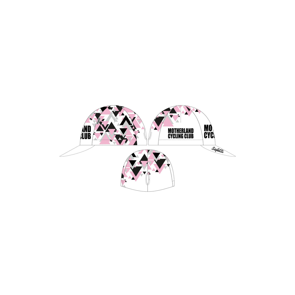 MCC'25-1 - Cycling Cap White. Unisex