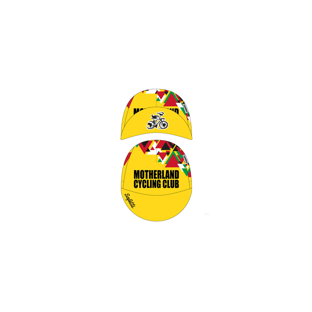 MCC'25-1 - Cycling Cap Yellow. Unisex