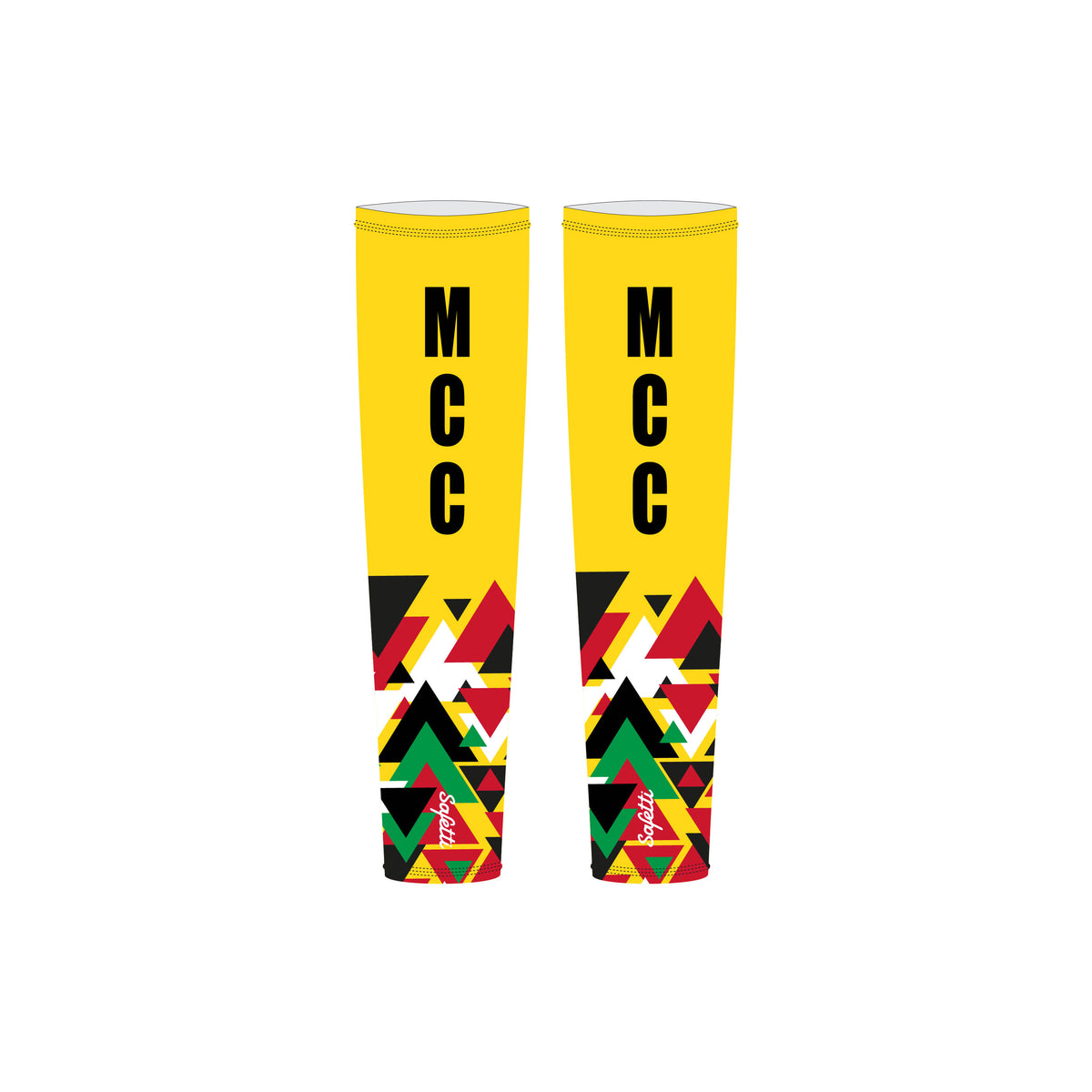 MCC'25-1 - Arm Warmers Yellow. Unisex