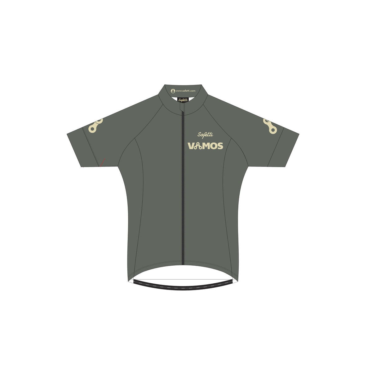 ACR'25 - Club Fit Short Sleeve Cycling Jersey Green. Women