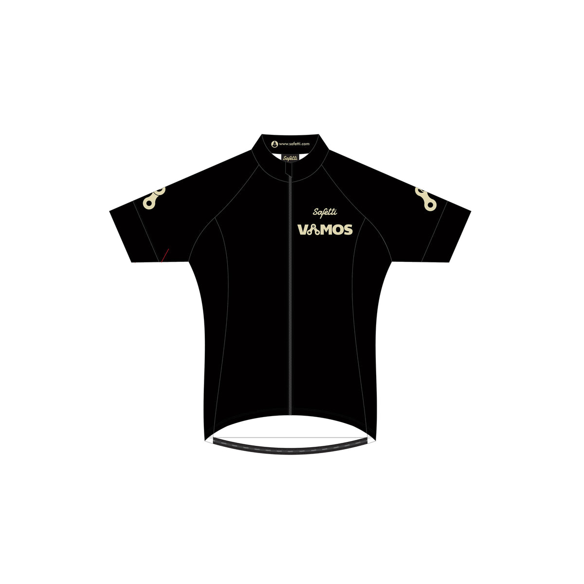 ACR'25 - Club Fit Short Sleeve Cycling Jersey Black. Women