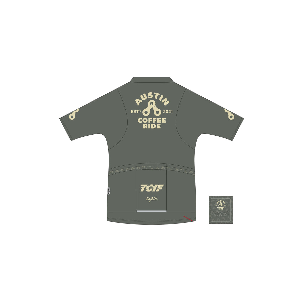 ACR'25 - Sixplore Short Sleeve Cycling Jersey Green. Women
