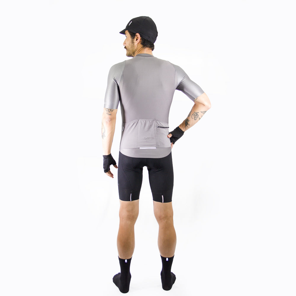 Essenziale Griggio - Short Sleeve Jersey. Men