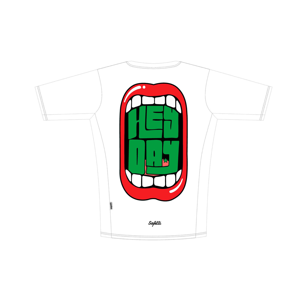 HD'26 - Sicilia Short Sleeve Running Jersey White. Men