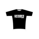 HD'26-2 - Sicilia Short Sleeve Running Jersey Black. Men