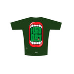 HD'26-2 - Sicilia Short Sleeve Running Jersey Green. Men