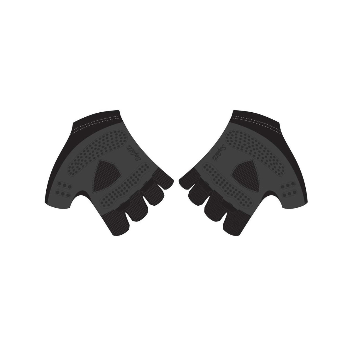 RR'26 - Short Finger Cycling Gloves Blue. Unisex