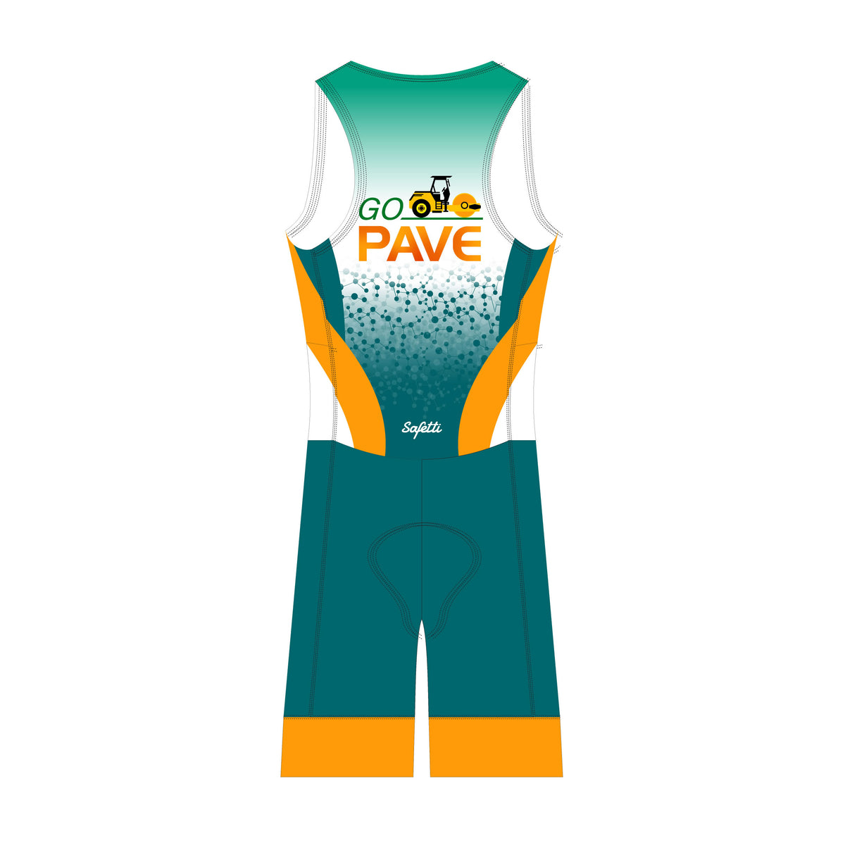 GP'26 - Bio GCC Triathlon Skinsuit Lycra Sport. Men