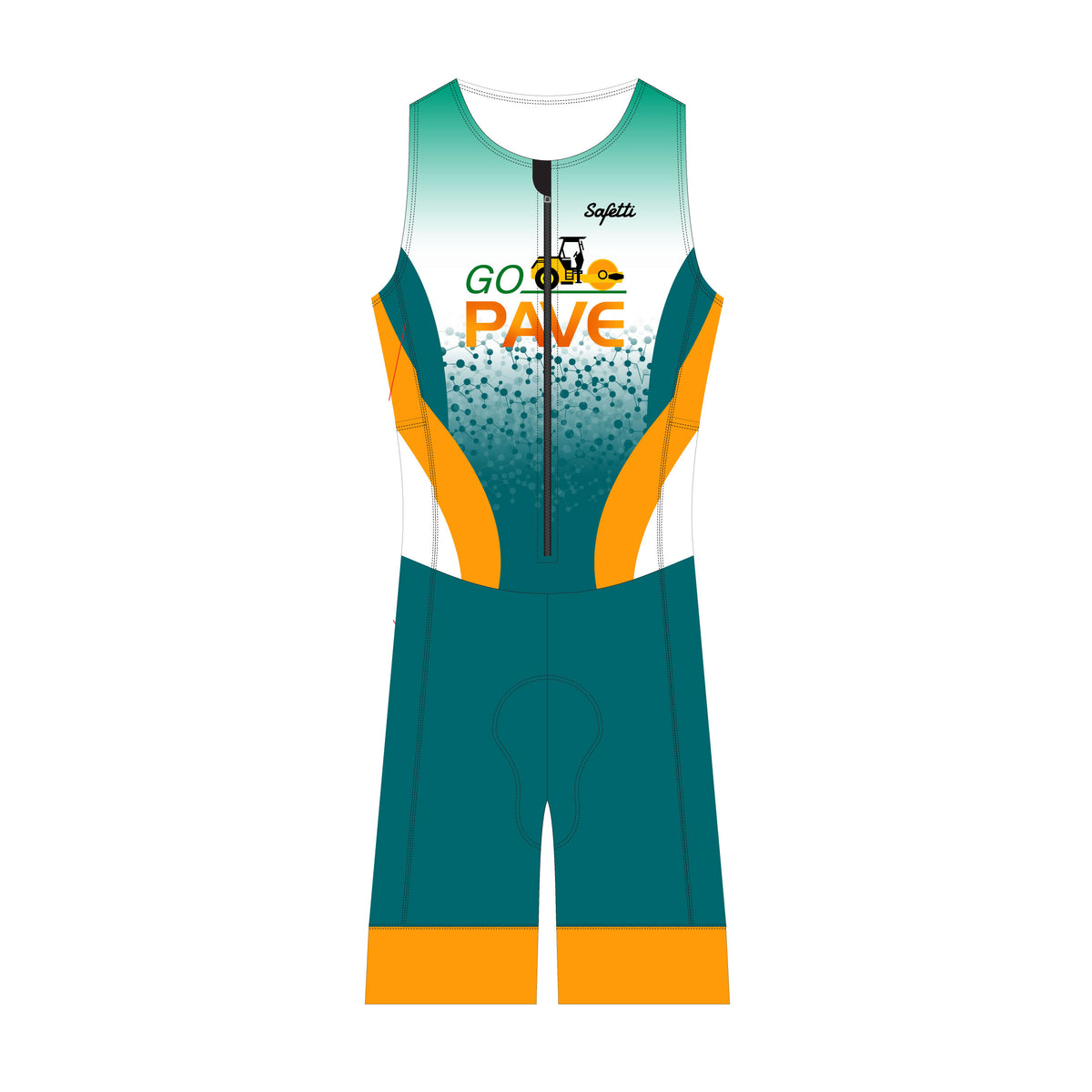 GP'26 - Bio GCC Triathlon Skinsuit Lycra Sport. Men