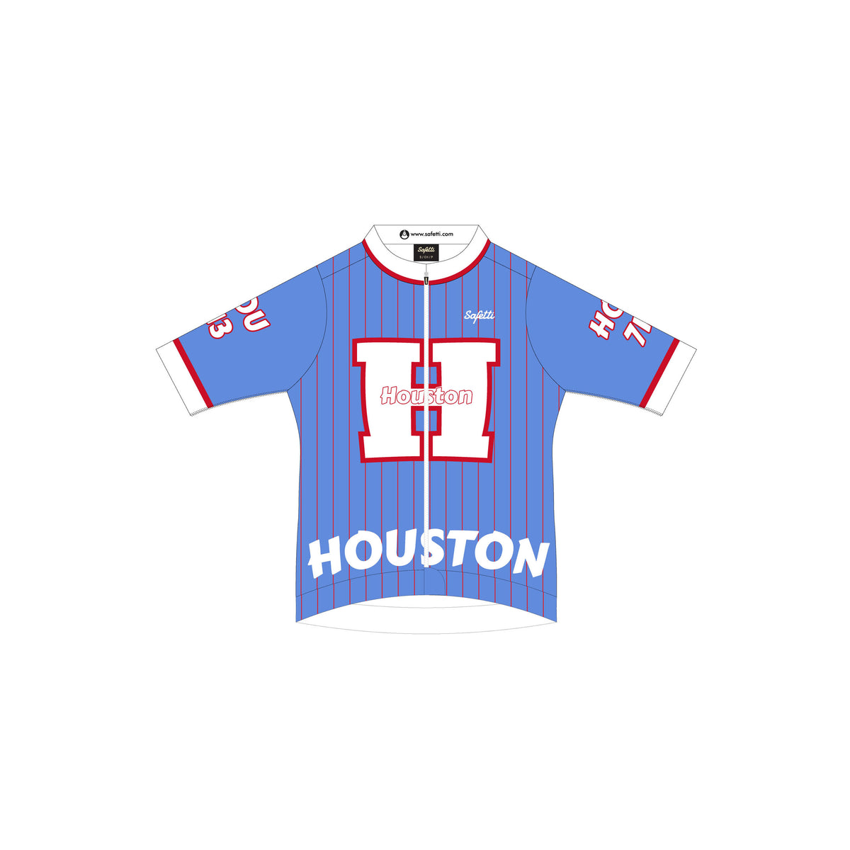 Houston'26 - Leggero Short Sleeve Cycling Jersey. Men
