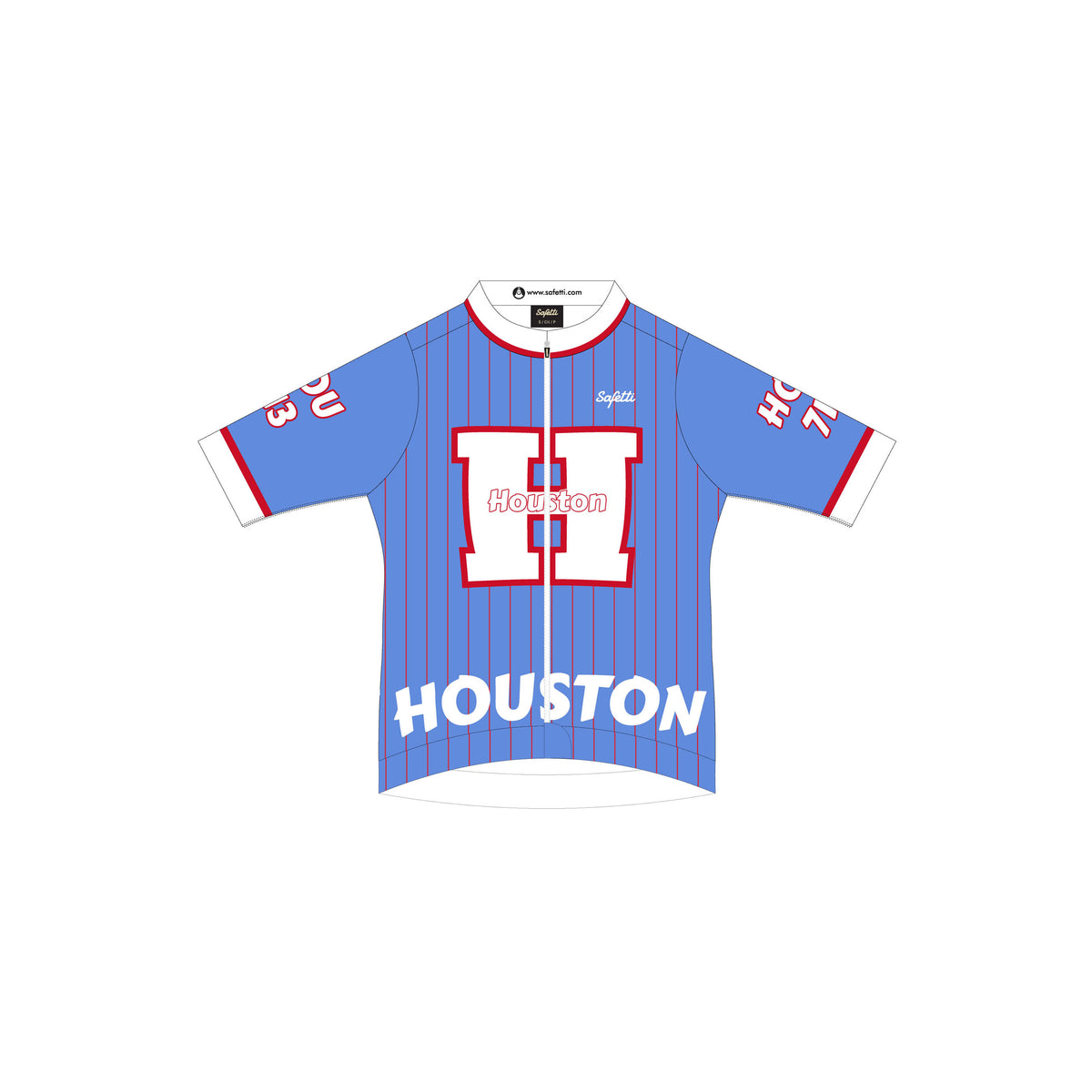Houston'26 - Leggero Short Sleeve Cycling Jersey. Women